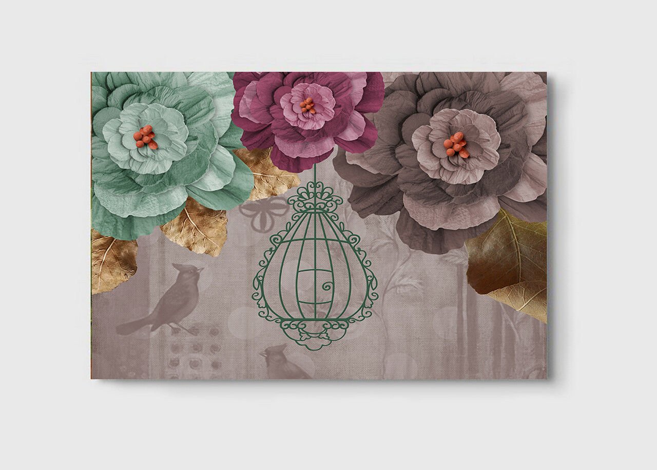 Pastel Kağıt Çiçekeler