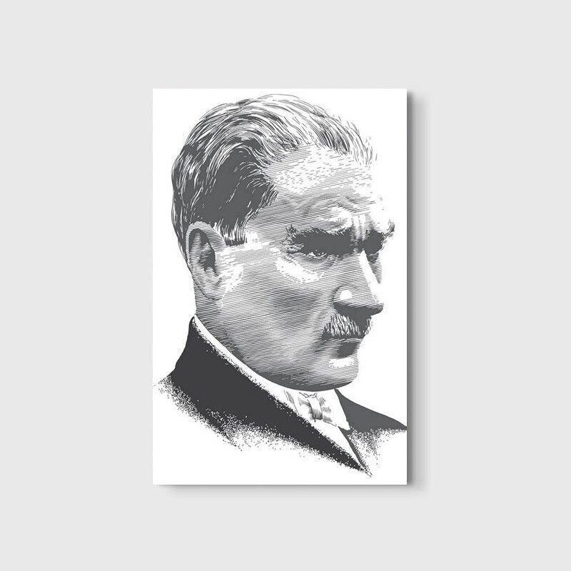 Atatürk Portre Karakalem