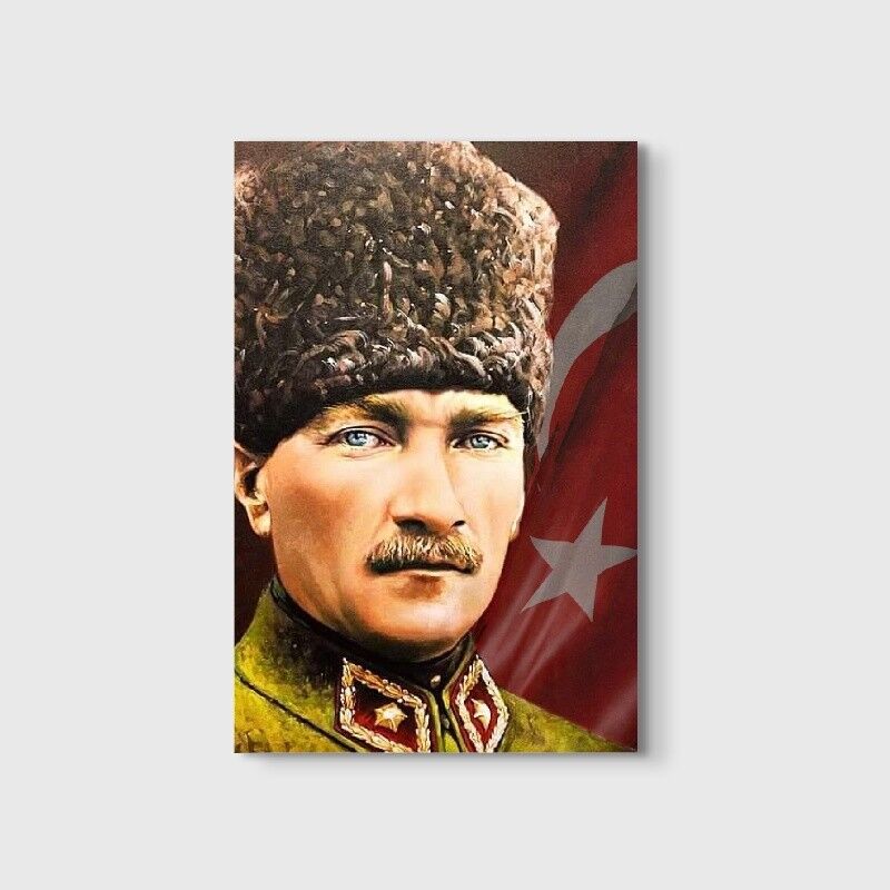 Atatürk Kalpaklı Portre